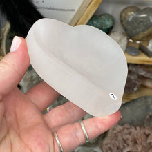Load image into Gallery viewer, Selenite 3.5" Heart Bowl #07