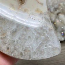 将图像加载到图库查看器中,Druzy Agate Large Moon #06 *Rainbows