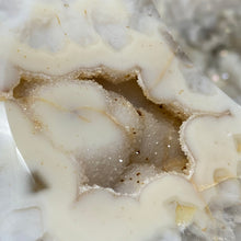 将图像加载到图库查看器中,Druzy Agate Large Moon #06 *Rainbows