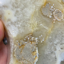 将图像加载到图库查看器中,Druzy Agate Large Moon #06 *Rainbows