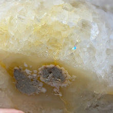 将图像加载到图库查看器中,Druzy Agate Large Moon #06 *Rainbows