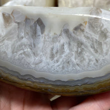 将图像加载到图库查看器中,Druzy Agate Large Moon #07 *Rainbows