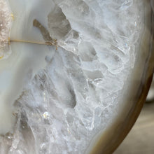 将图像加载到图库查看器中,Druzy Agate Large Moon #07 *Rainbows