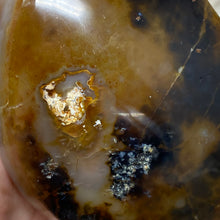 将图像加载到图库查看器中,Druzy Agate Large Moon #07 *Rainbows