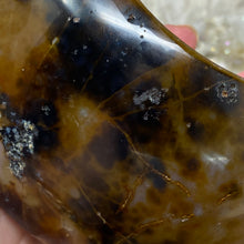 将图像加载到图库查看器中,Druzy Agate Large Moon #07 *Rainbows