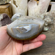 将图像加载到图库查看器中,Druzy Agate Large Moon #07 *Rainbows