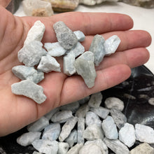 Load image into Gallery viewer, Aquamarine Drilled Rough Bead Pieces