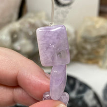 Load image into Gallery viewer, Chevron Amethyst Puffy AA Grade Beads