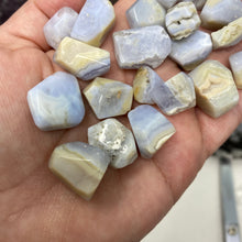 Load image into Gallery viewer, Blue Lace Agate Faceted 9-21mm AB Grade Beads