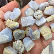 Load image into Gallery viewer, Blue Lace Agate Faceted 9-21mm AB Grade Beads