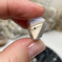 Load image into Gallery viewer, Blue Lace Agate Faceted 9-21mm AB Grade Beads