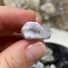 Load image into Gallery viewer, Blue Lace Agate Faceted 9-21mm AB Grade Beads
