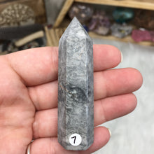 Load image into Gallery viewer, Silver Crazy Lace Agate Tower #07