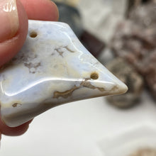 Load image into Gallery viewer, Blue Lace Agate Freeform A Grade Bead #04