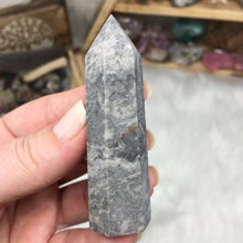 Load image into Gallery viewer, Silver Crazy Lace Agate Tower #07