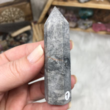 Load image into Gallery viewer, Silver Crazy Lace Agate Tower #07