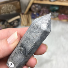 Load image into Gallery viewer, Silver Crazy Lace Agate Tower #07