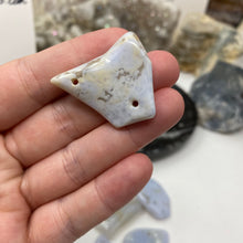 Load image into Gallery viewer, Blue Lace Agate Freeform A Grade Bead #04