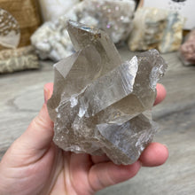 Cargar imagen en el visor de la galería, Rutilated Smoky Quartz Cluster Parcel Set