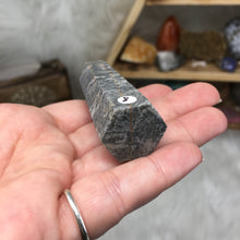 Load image into Gallery viewer, Silver Crazy Lace Agate Tower #08