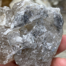 Cargar imagen en el visor de la galería, Rutilated Smoky Quartz Cluster Parcel Set