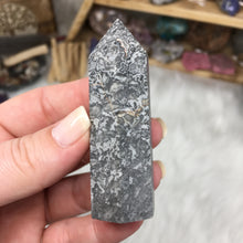 Load image into Gallery viewer, Silver Crazy Lace Agate Tower #09