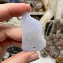 Load image into Gallery viewer, Blue Lace Agate Freeform A Grade Bead #07