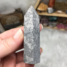 将图像加载到图库查看器中,<transcy>银色疯狂蕾丝玛瑙塔 #12</transcy>