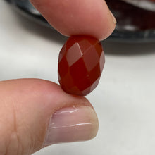 Load image into Gallery viewer, Carnelian 11x13mm Faceted Rice Strand Beads
