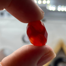 Load image into Gallery viewer, Carnelian 11x13mm Faceted Rice Strand Beads