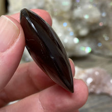 Bild in Galerie-Viewer laden, Amber Puffy Heart Palm Stone #07 *Shimmer