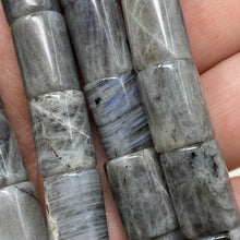 Load image into Gallery viewer, Labradorite 14x10mm Tube A Grade Beads