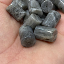 Load image into Gallery viewer, Labradorite 14x10mm Tube A Grade Beads