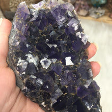 Chargez l'image dans la visionneuse de la galerie, Fluorite Cube Specimen #8