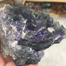 Chargez l'image dans la visionneuse de la galerie, Fluorite Cube Specimen #7