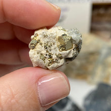 Load image into Gallery viewer, Pyrite 21X16mm Rough Beads