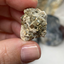 Load image into Gallery viewer, Pyrite 21X16mm Rough Beads
