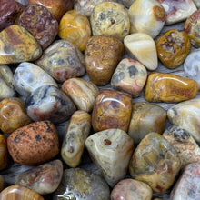 将图像加载到图库查看器中,Crazy Lace Agate 10-15mm Tumbles