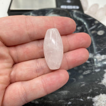 Load image into Gallery viewer, Rose Quartz 30x15mm Large Rice Beads