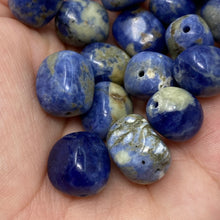 Load image into Gallery viewer, Sodalite 13x10mm Nugget Beads