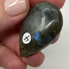 Load image into Gallery viewer, Labradorite Teardrop Drilled Cabochon #04
