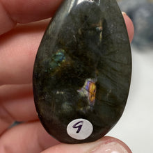 Load image into Gallery viewer, Labradorite Teardrop Drilled Cabochon #09