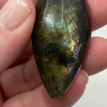 Load image into Gallery viewer, Labradorite Teardrop Drilled Cabochon #09