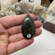 Load image into Gallery viewer, Labradorite Teardrop Drilled Cabochon #09