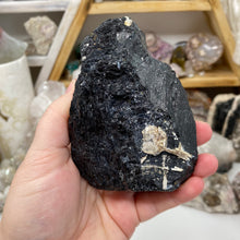 Load image into Gallery viewer, Black Tourmaline with Muscovite Rough #24