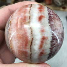 Load image into Gallery viewer, Tricolor Calcite Sphere 62mm