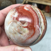Load image into Gallery viewer, Tricolor Calcite Sphere 69mm