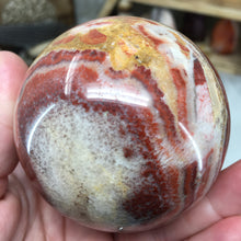 Load image into Gallery viewer, Tricolor Calcite Sphere 69mm