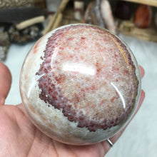Load image into Gallery viewer, Tricolor Calcite Sphere 76mm