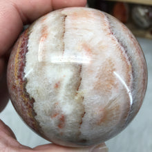 Load image into Gallery viewer, Tricolor Calcite Sphere 76mm